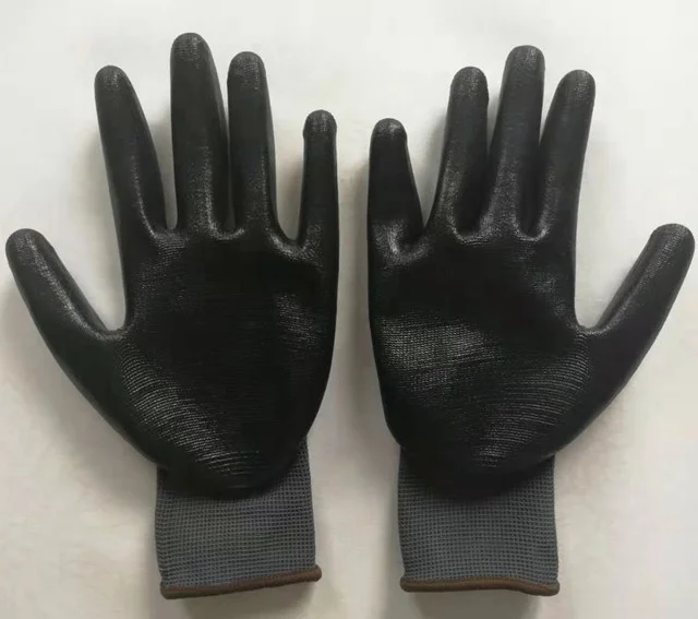 JingCai  Working Safety Mechanic Cut Resistant  Gloves encore gloves  jersey lining fully coated  13 gauge PU glove