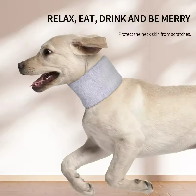 Neck Brace Elizabethan Collar for Pet After Surgery Recovery Adjustable Breathable Neck Cervical Cone for Dogs Puppies Kittens