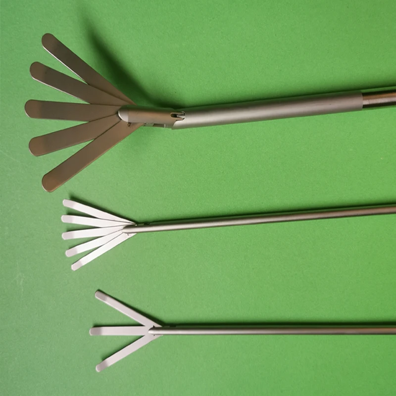 laparoscopic Bariatric retractor, polymer handle,10 mm, curved,