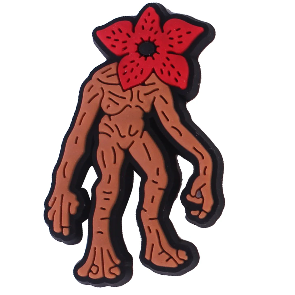 Wholesale New Hot Stranger Things 4 T Designs Charms PVC Shoes charms for Clog