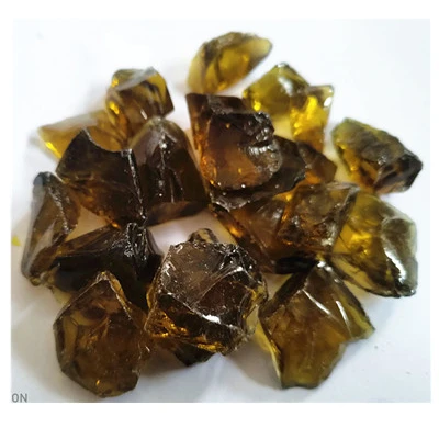 Светло-голубые садовые окрашенные стеклянные Ландшафтные камни 10-20 см для украшения дома