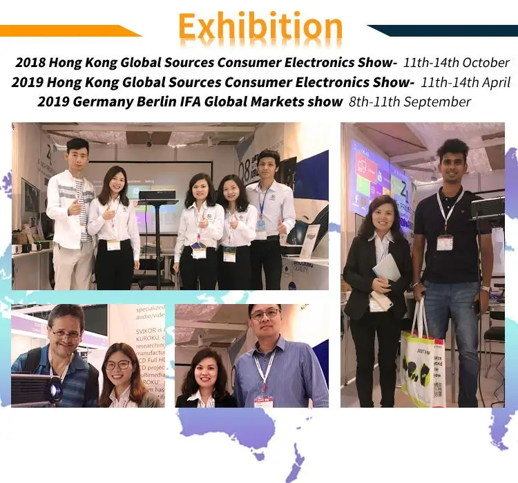 New upgrade 1080p full Full super clear 10000 1 home theatre projector