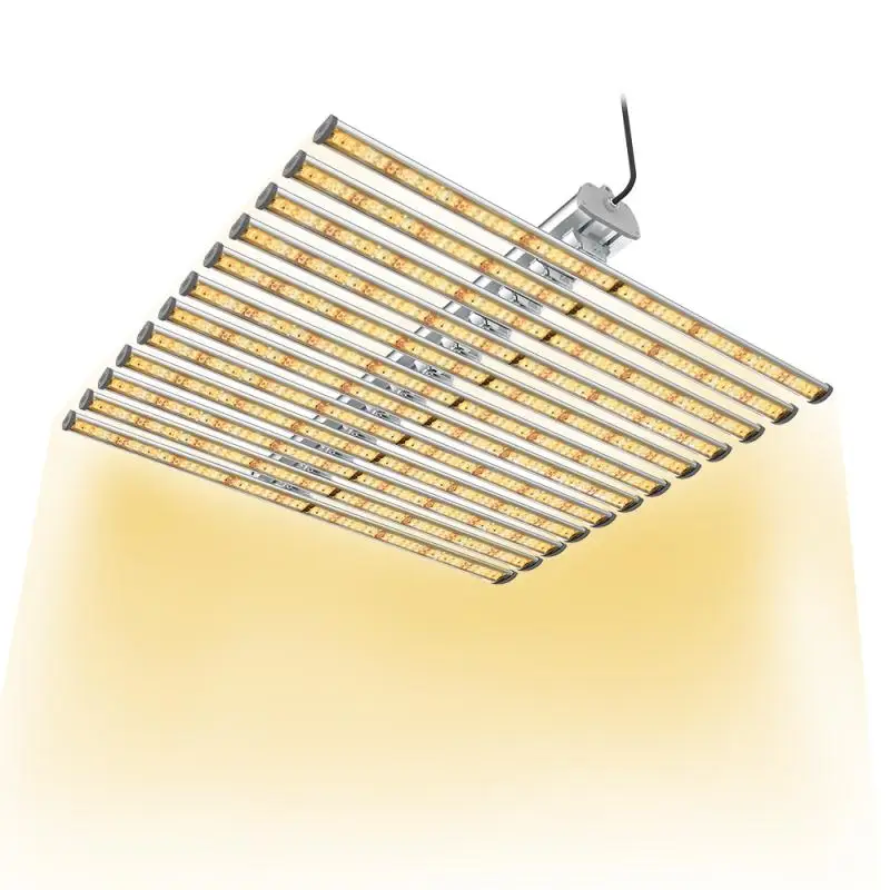 Hot high par value high PPFD full spectrum 600w 1000w led grow light hps for medical plants