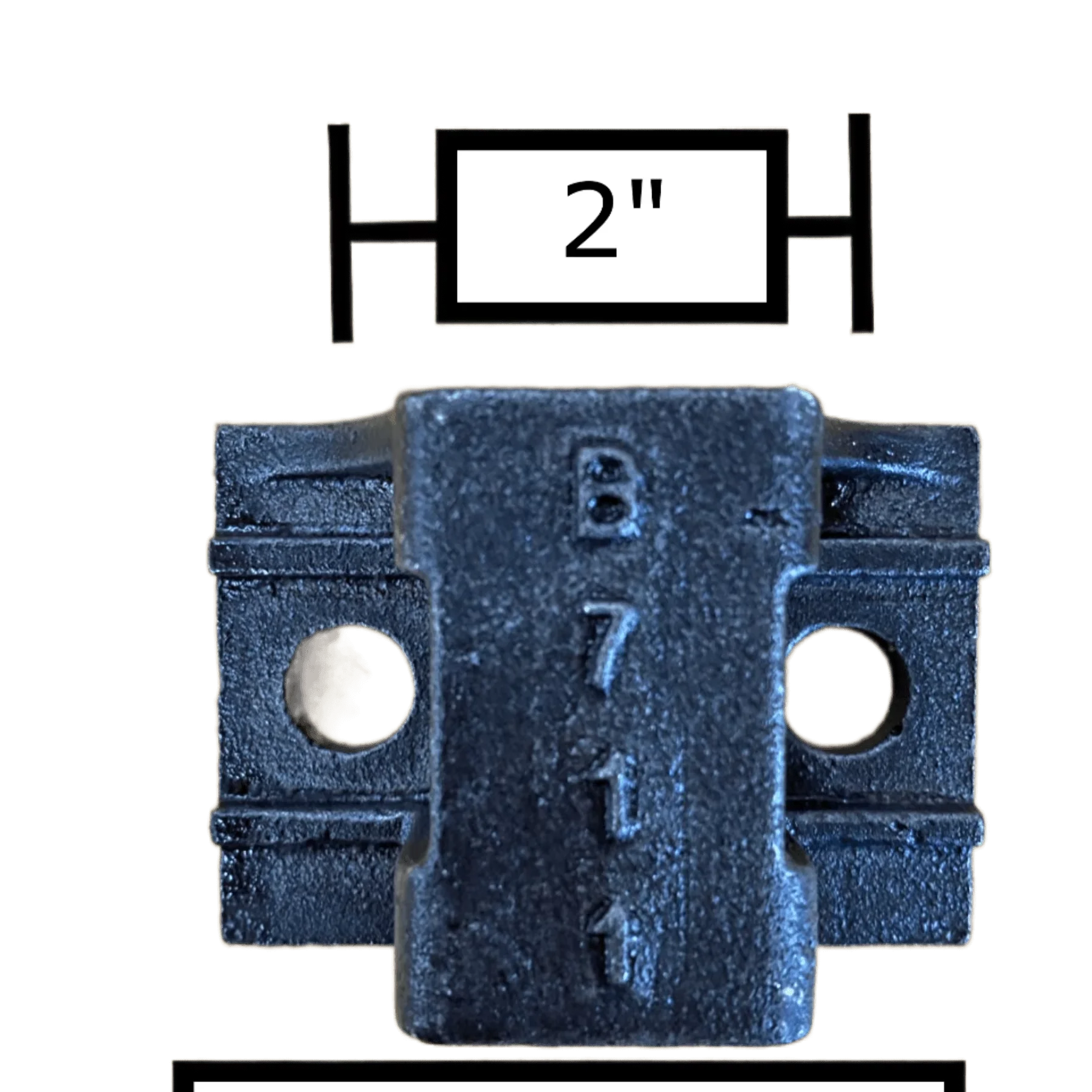 Heavy Duty Square Steel Exterior Accessory Bumper Mud Flap Hanger with All Fittings