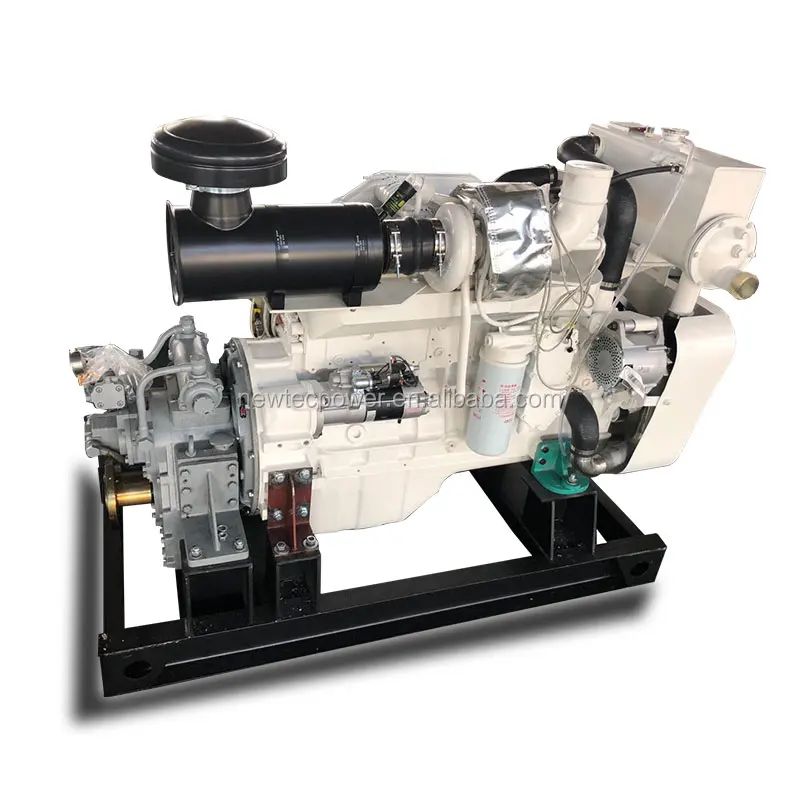 120hp marine propulsion engine with Cummins engine Advance transmission 6BTA5.9-M120 fish boat engine