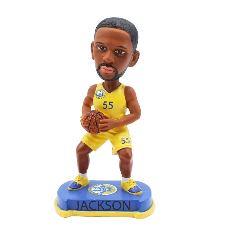 Custom Bobblehead Basketball Resin Bobblehead Figurine Personalize Bobble Head