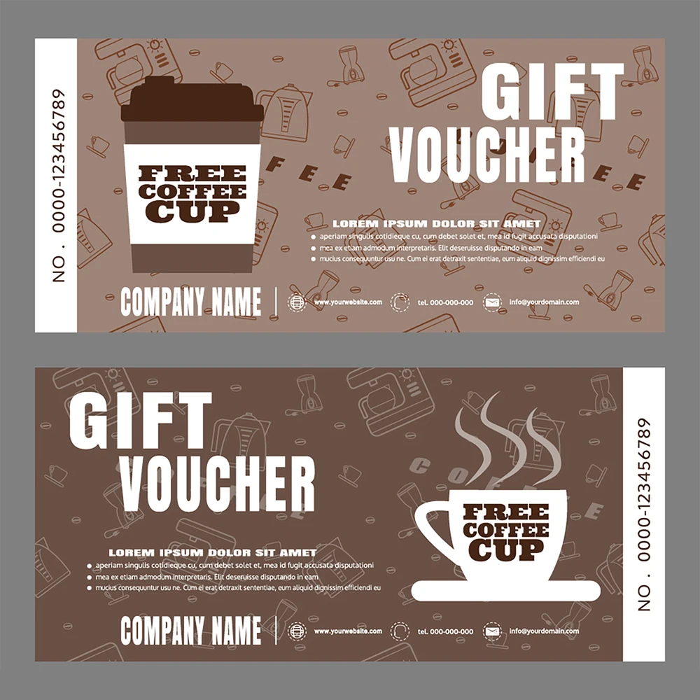 Custom Printed Scratch-Off Cash Coupon Gift Voucher Booklet even Lottery Ticket Token with Serial Numbers Made of Paper