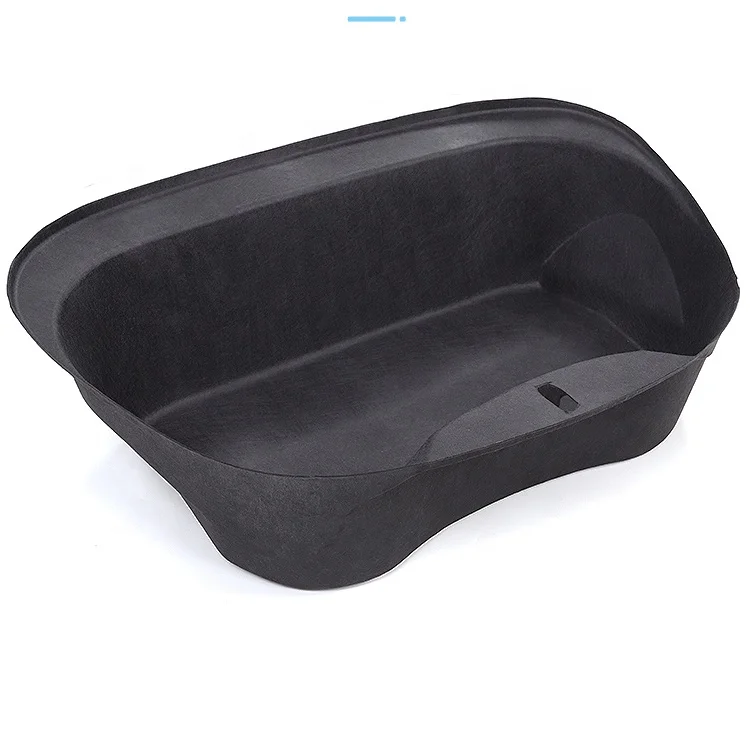 Model 3 Accessories Design Black Car Trunk Storage Box for Tesla model 3