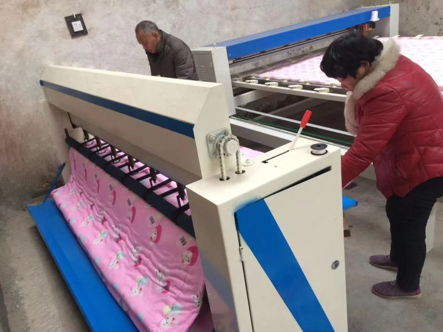 Multi Needle Straight Line Quilting Machines for Comforter