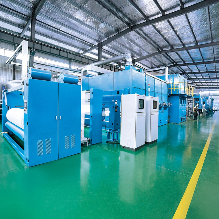 diaper dishcloth wet face towel roll  handkerchief 100% cotton spunlace production nowoven fabric making machine machinery