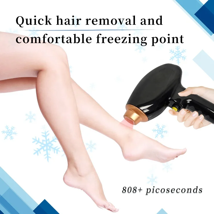 Portable Alma Soprano Ice Platinum 755 808 1064 Diode Laser Hair Removal Machine picosecond laser remove freckles