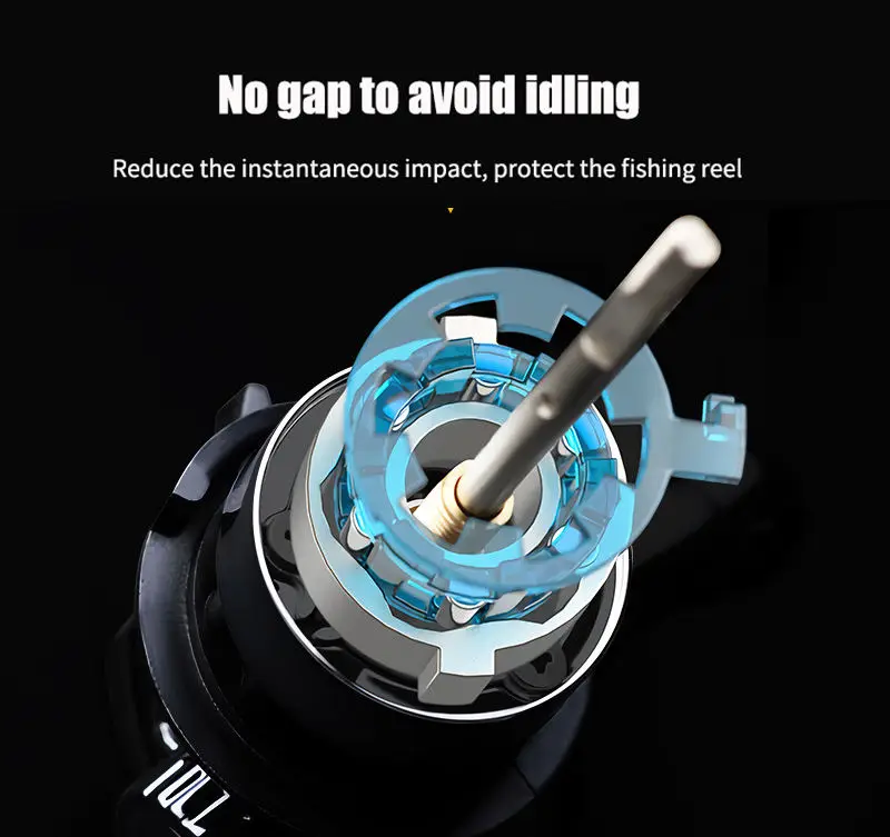 japan high quality 8kg max drag 5.2:1 fish fishing full metal body spinning reel sea saltwater grade wheel Carrete de pesca