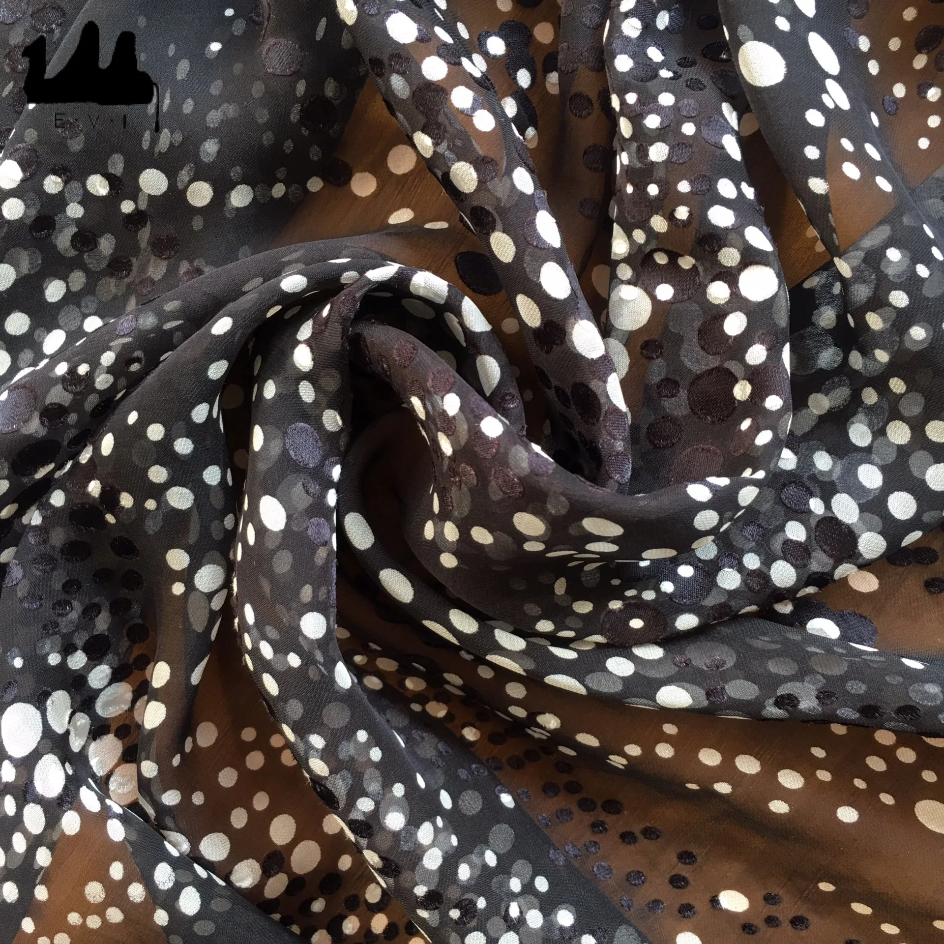 
Silk Viscose Jacquard New design fabric for dresses 