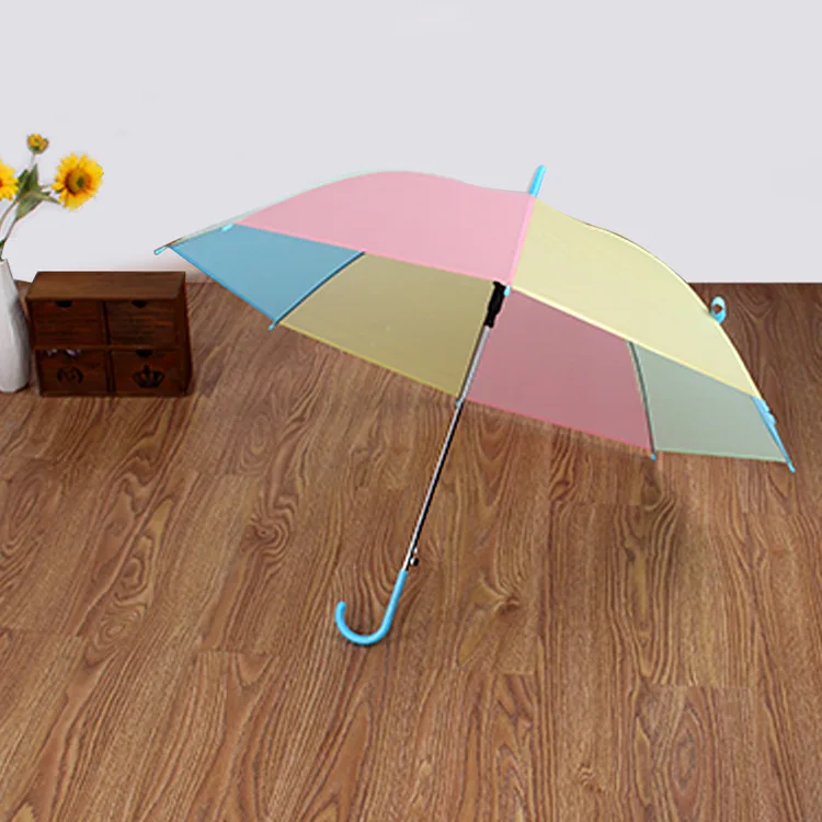 hot selling colored gift brand customized advertising custom transparent umbrella with logo