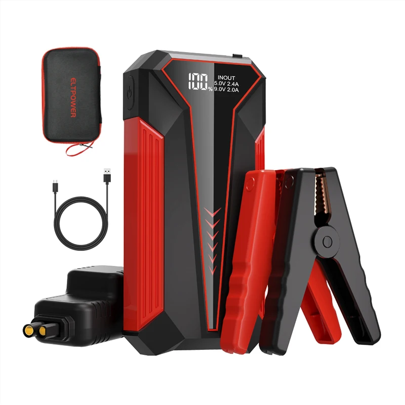 OEM&ODM 2000A Car Jump Starter Multi-function Emergency Tool With SOS Lamp Car Battery Charger Jump Starter