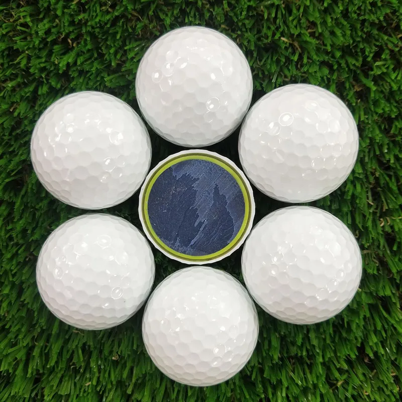 Top Ranking 2 3 4 Layers USGA Standard Soft Urethane Custom Golf Balls Distance Surlyn Tournament Custom Logo Golf Balls