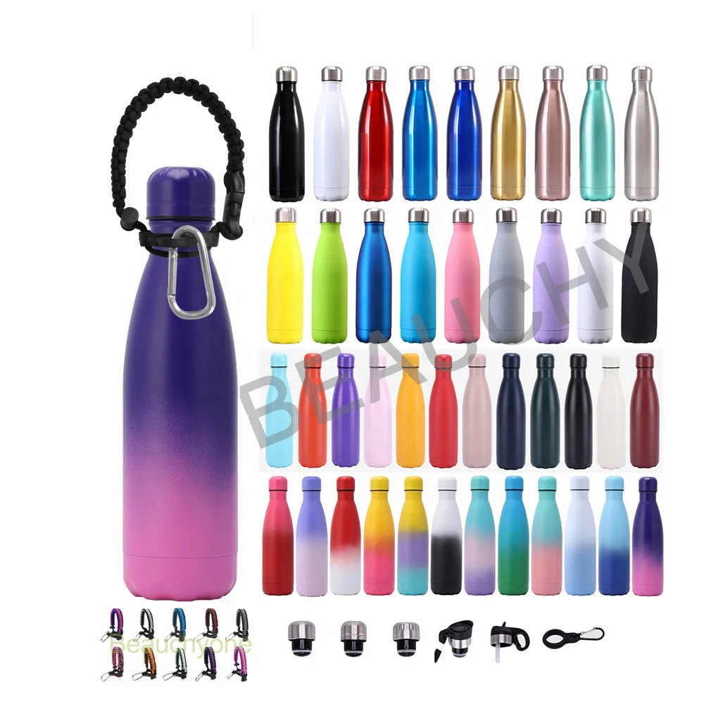 High Quality Stainless Steel Sport Drink Cola Water Bottle 500ML/750ML/1000ML