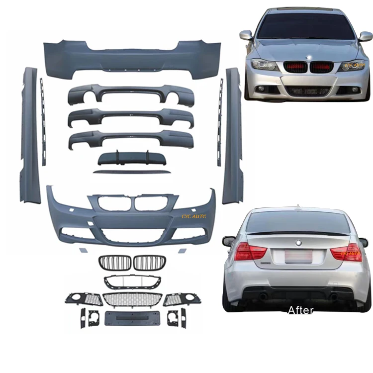 E90 facelift M-Tech полный бампер для BMW 3 серии E90 MT bodykit 318i 320i 325i 335i 2008 2010