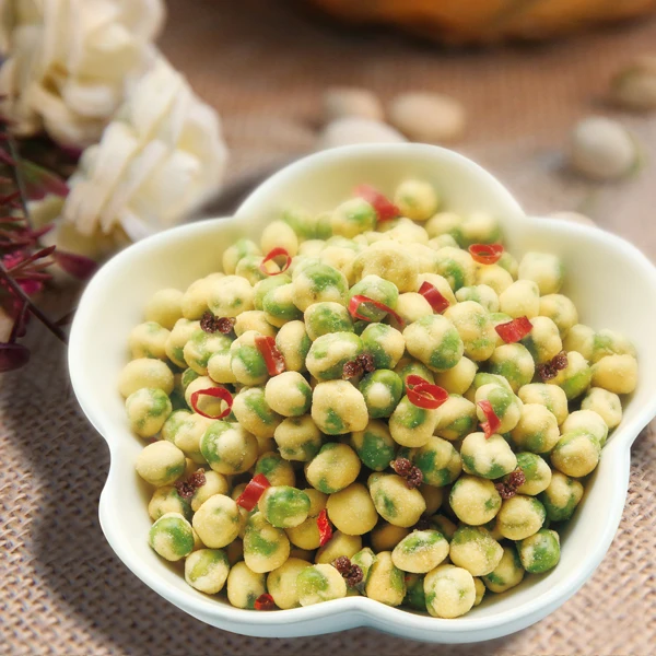 Хрустящие Жареные Широкие бобы для отдыха и вечеринок