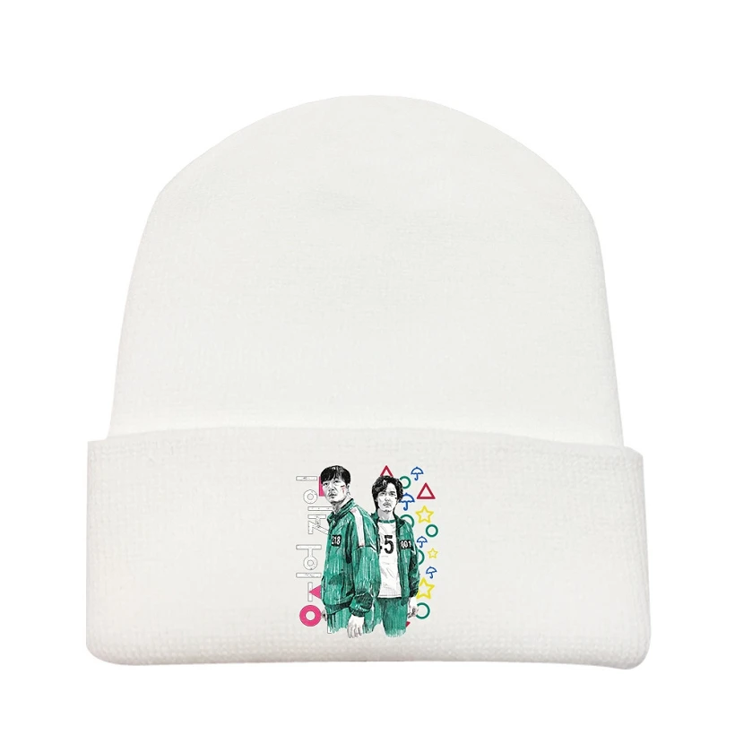 korean squid game fashion hat beanie