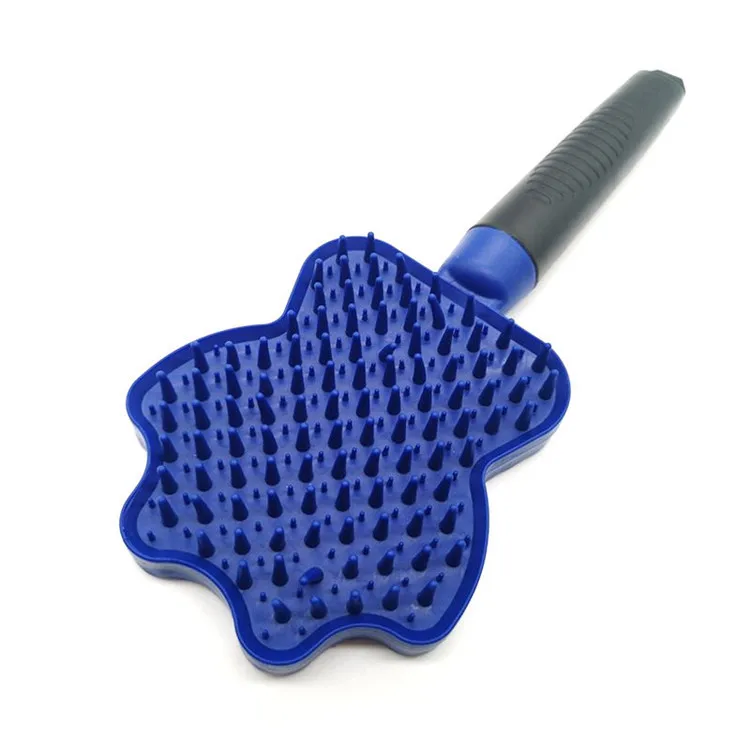 New Hot Sell Slicker Pet Grooming Brush with Long Handle Dog Cat Grooming Sets