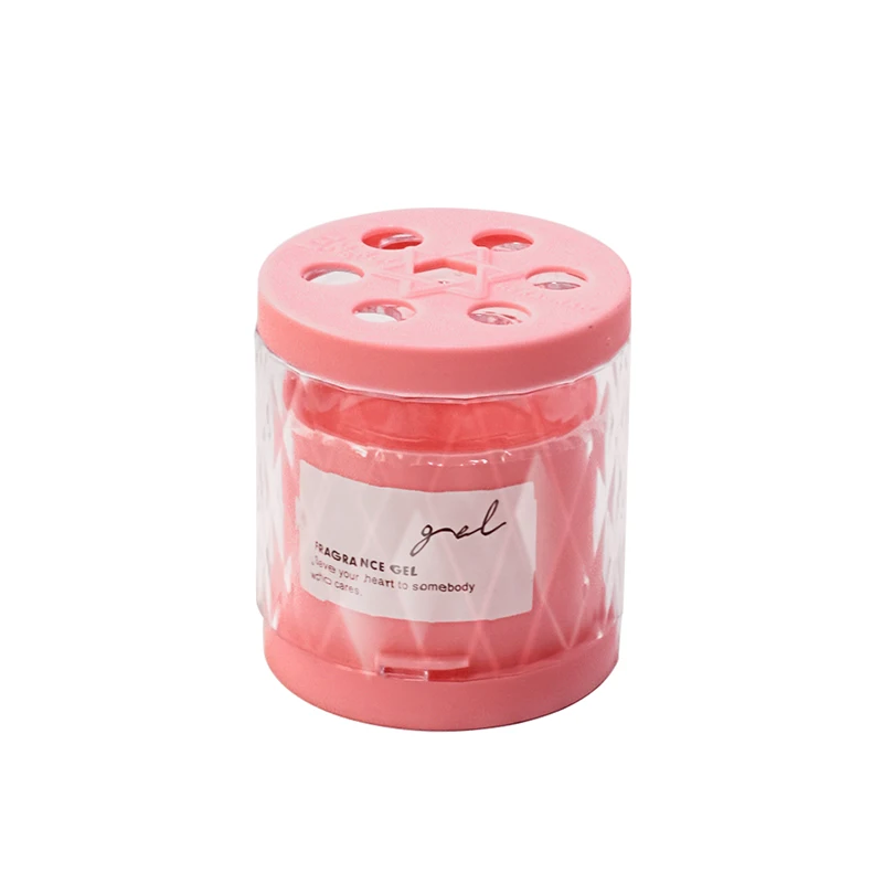 cute charcoal vehicle container jar vent clip for empty car air freshener bottle