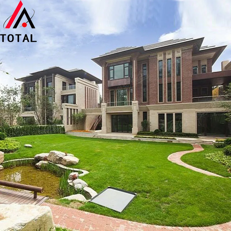 China Wholesale Modern Prefabricated Light Gang Villa Luxury Modern Steel Villa