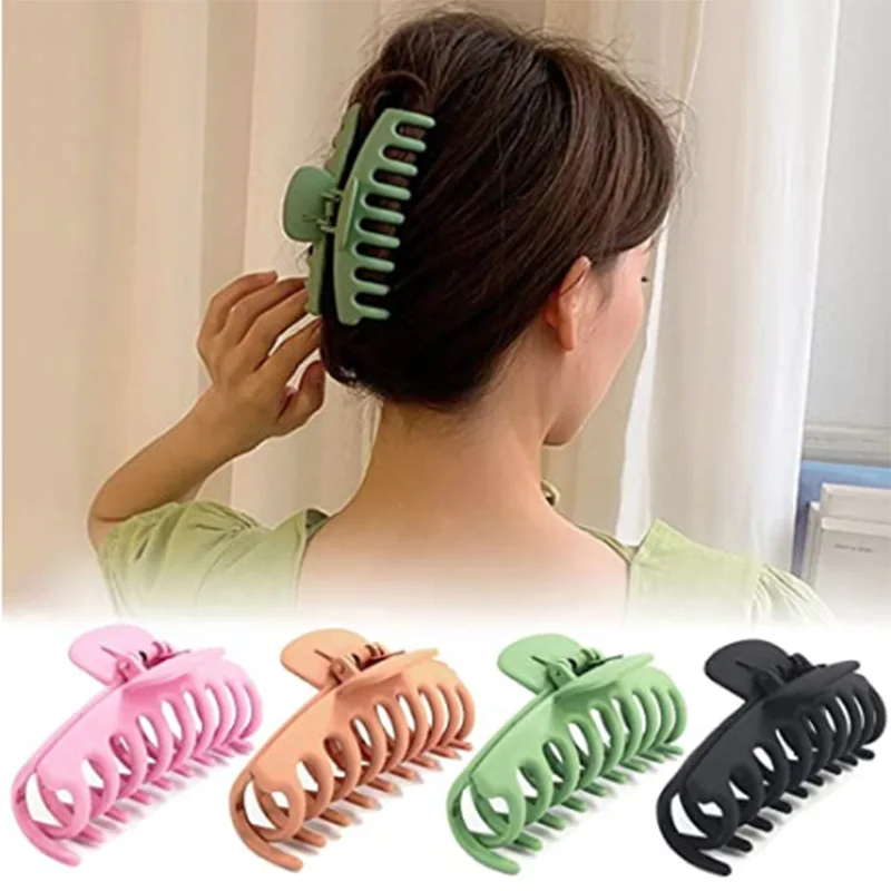 Customize the Acrylic marble Hair clip Custom High grade marbled acrylic Hair claw  Custom hair claw