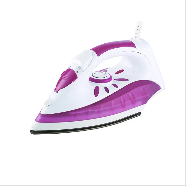 Manufacturer wholesale cheap electronic steam iron with various colors