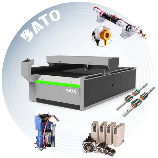 300w Co2 Metal Laser Cutting Machine CNC Laser Cutter for stainless steel