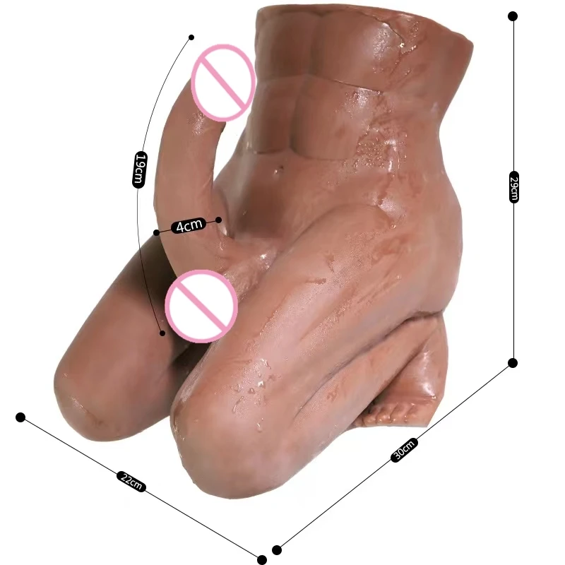 New arrivals solid half body big buttocks masturbators toys for women dildos for women huge realistic sex toys dildo for women