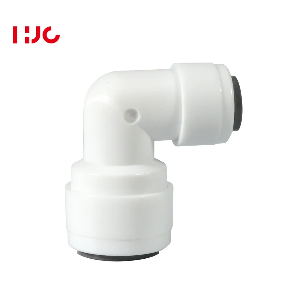 Plastic water accessories 1/4 - 1/4 Elbow RO System Parts Quick Fitting Connector Fitting Quick Connector