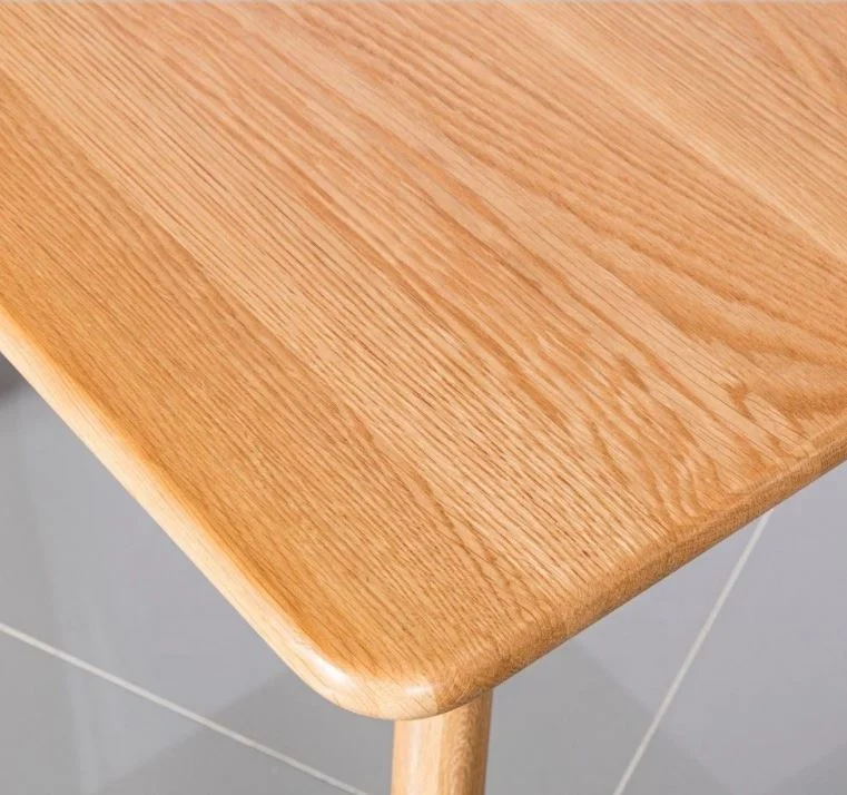 Фиксированный обеденный стол 10 стульев 240 см x 100cmm твердой древесины + шпон МДФ сделано во Вьетнаме цены по прейскуранту завода-изготовителя