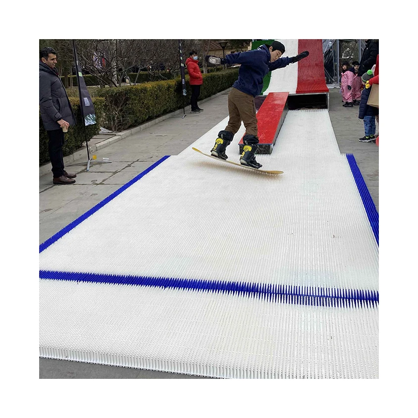 Learn To Ski Or Snowboard On Dry Slope SnowMonkey artifical  dry ski mat