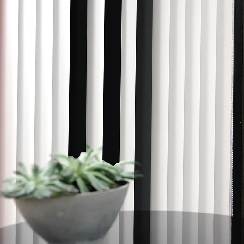 Hot seal windows customized 89mm slat vertical blinds wholesale