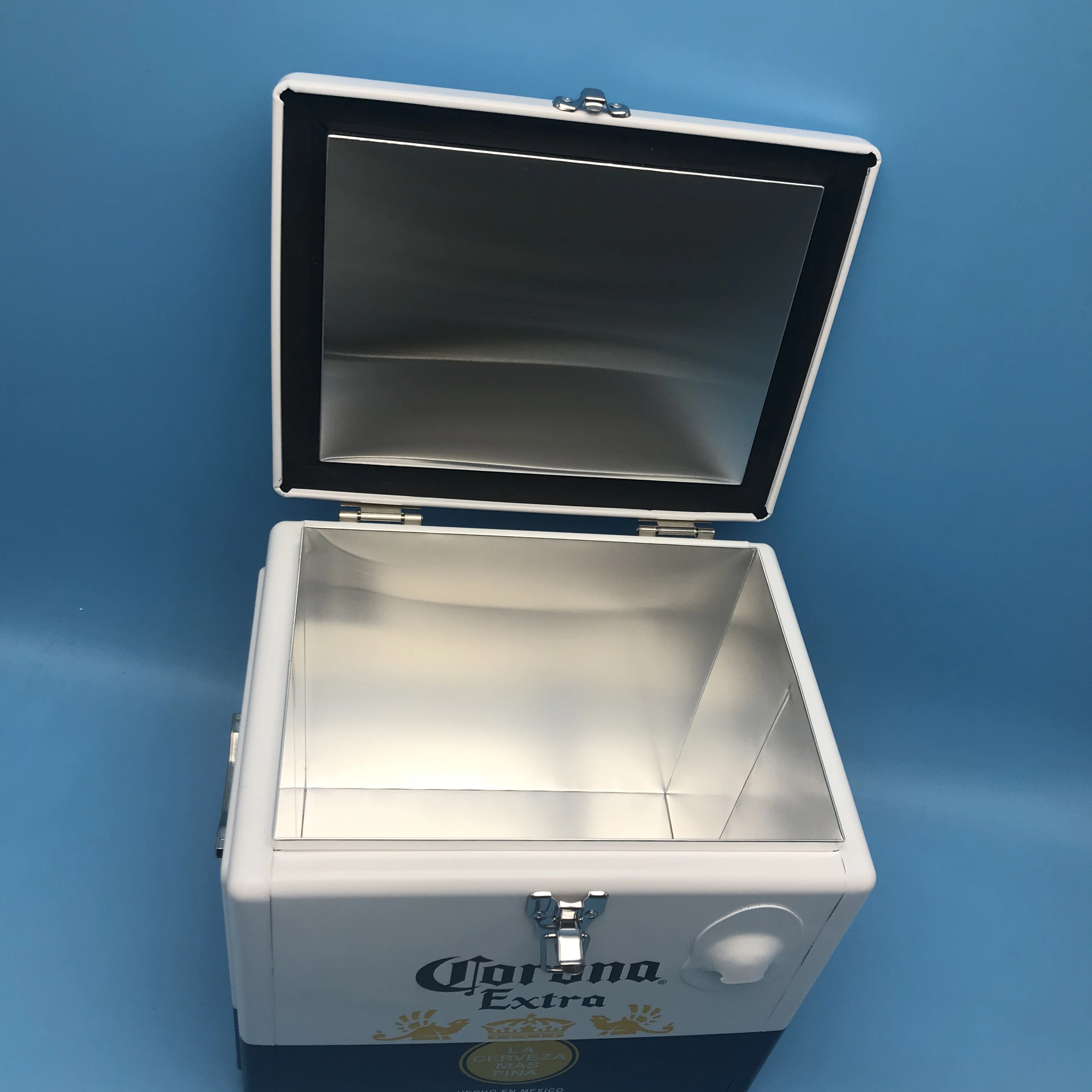 15L Cooler Box& steel cooler bag ice metal box wine cooler rolling chiller promotional gift wine fridge 2020 amazon top seller