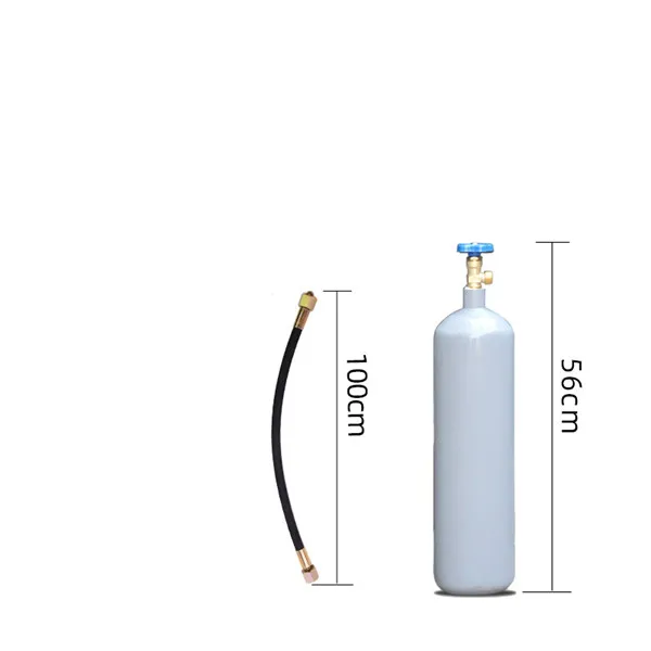 Hot Selling 1L/2L/4L/5L/8L/10L/15L/20L/40L Oxygen Balloon Medical Gas Cylinder Regulator