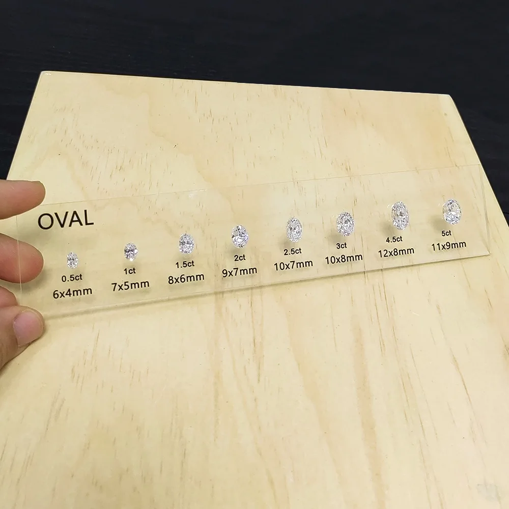gemstone chart zircon size set sample diamond chart jewellery stone size template for jewelry