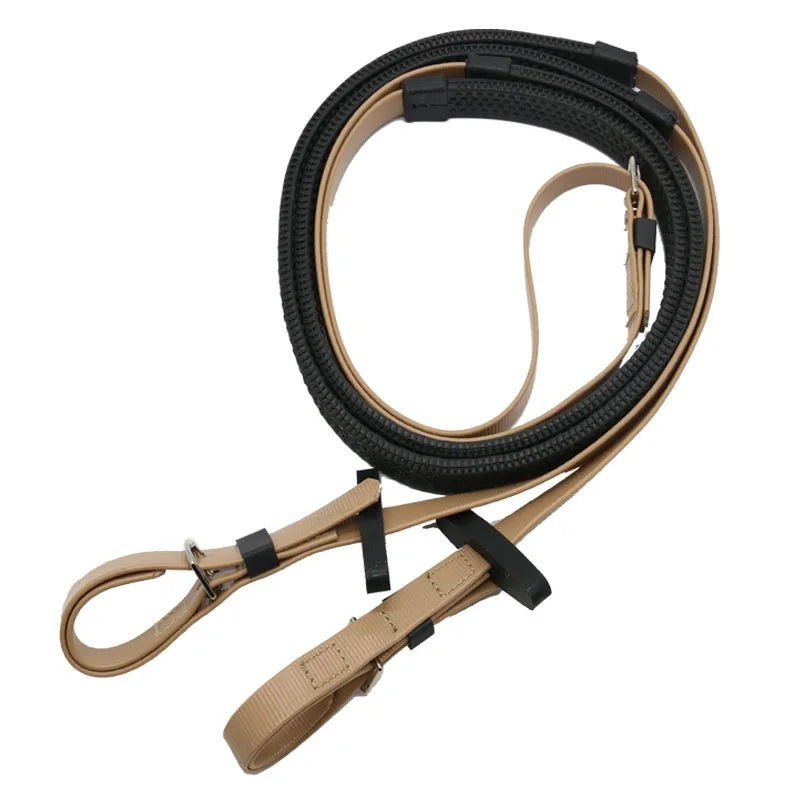 Customized Equestrian Leather Equipment Soft Flexible Rein/Lead Rope for Horse Riding Available in White Green Models Waterproof