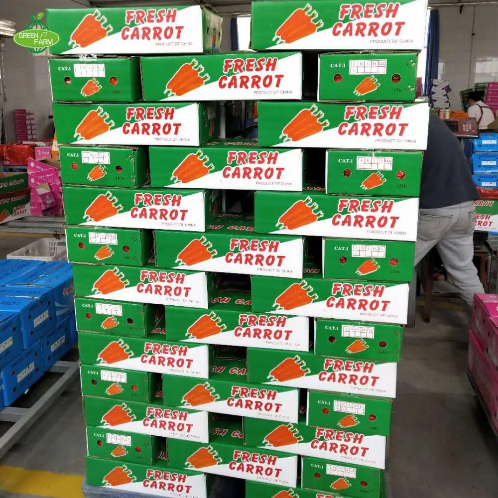 Свежая морковка из Китая