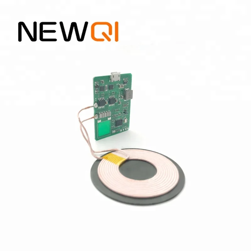 NEWQI 10 Вт одной катушки беспроводной зарядное устройство модуль Pcb сборки Qi зарядки таблички