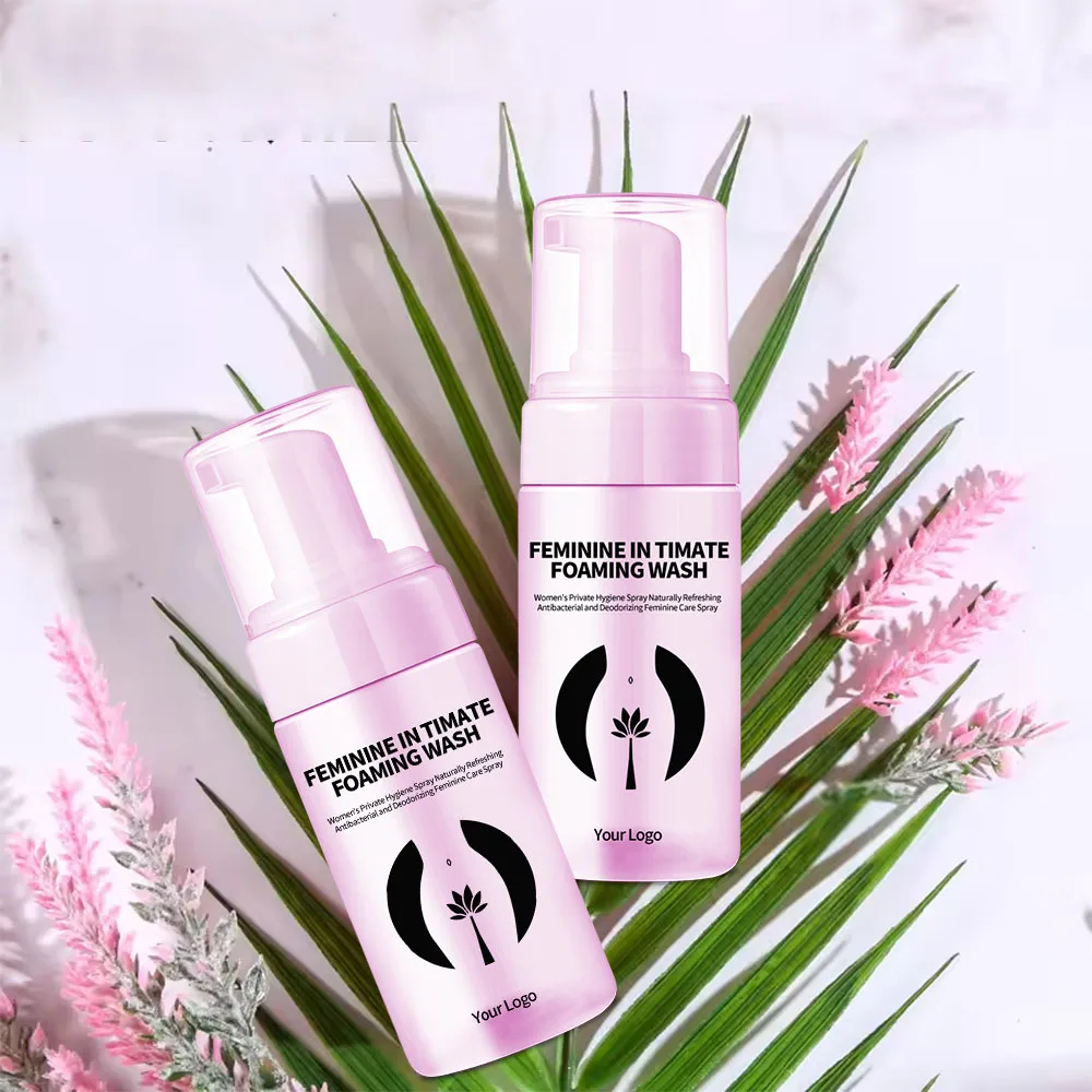 Rose Wash Feminine Hygiene Care Cleansing Mousse PH Balanced Vagina Cleanser Female Intimate care Deodorant Foam Cleaner