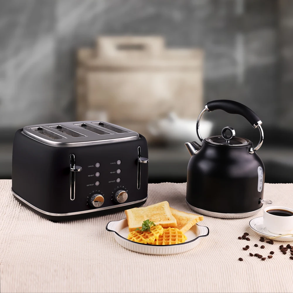 Kitchen Appliance Breakfast Set Stainless Steel Kettle for Kitchen