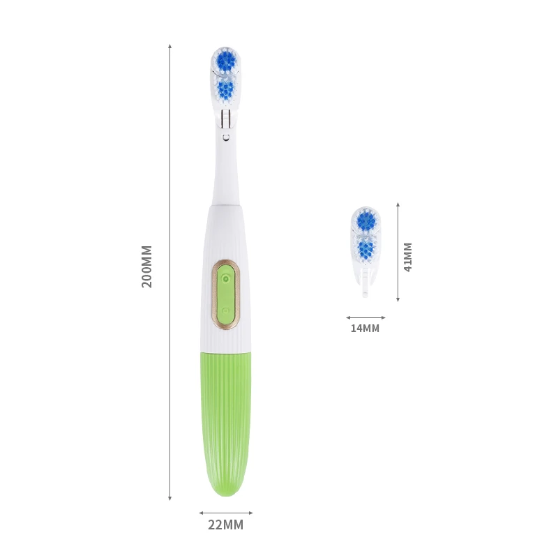 Complete Action Anti-Microbial Power Toothbrush Waterproof Round Head Rotary Adult Electric Toothbrush