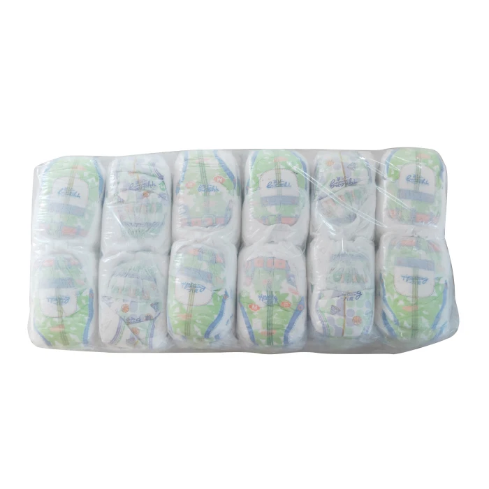 Factory Price Cute Cartoon Animal Pattern Manufacture Hot Sale Diaper Good Quality Baby Pants Diaper