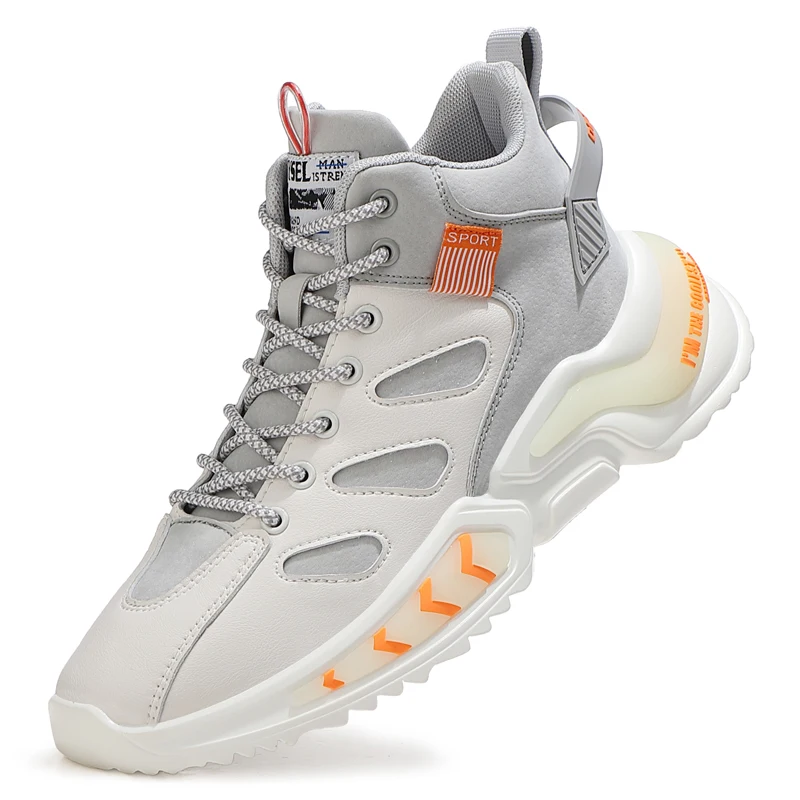 BoyShoes Fashion Luminescent Sneaker Running Footwear For Poping Dance Trend Style Glow In The Dark Zapatilla Deporte Para Danza