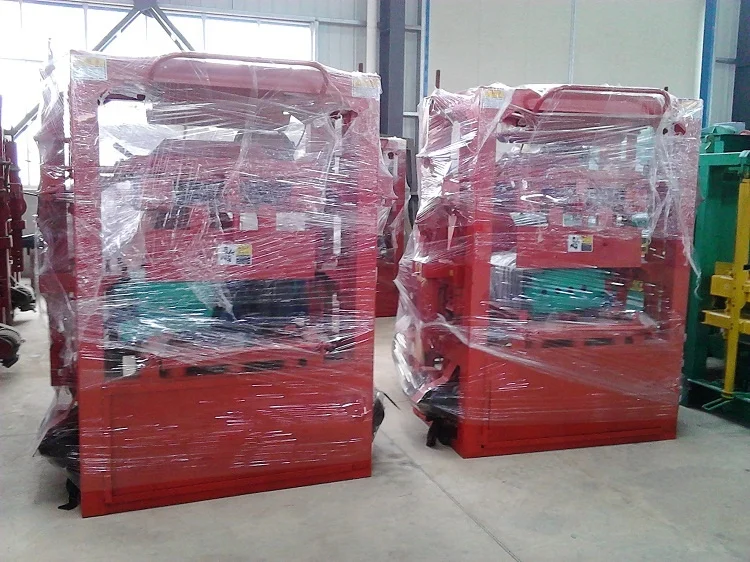 QTJ4-26C Small Semi-automatic Cement Concrete Block Paving Brick Curb Stone Making Machine and Production Line Price