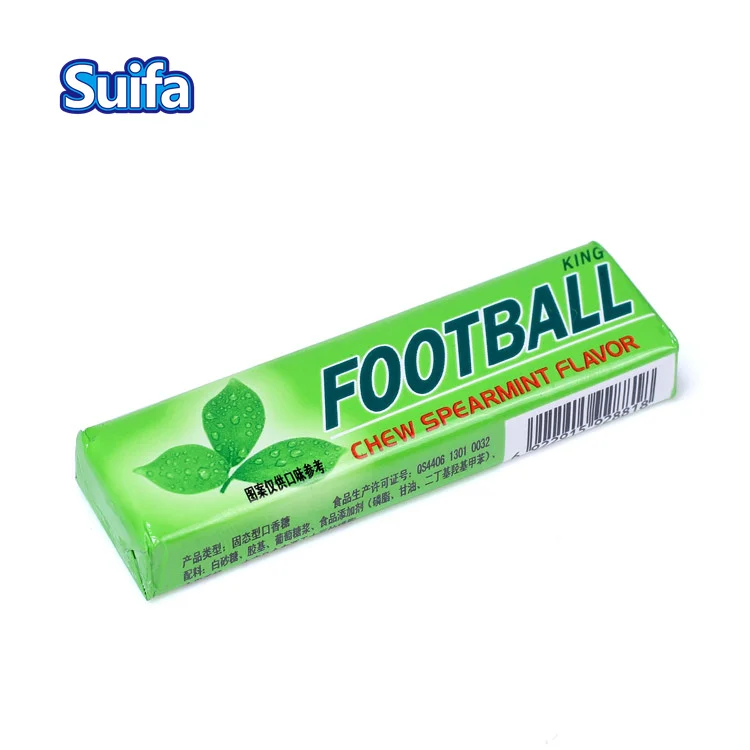Chewing gum factory fruit flavor caffeine sugar stick chewing gum manufacturer