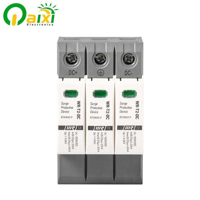 
Устройство защиты от перенапряжения постоянного тока SPD 1000 в 20 ка 40 кА 