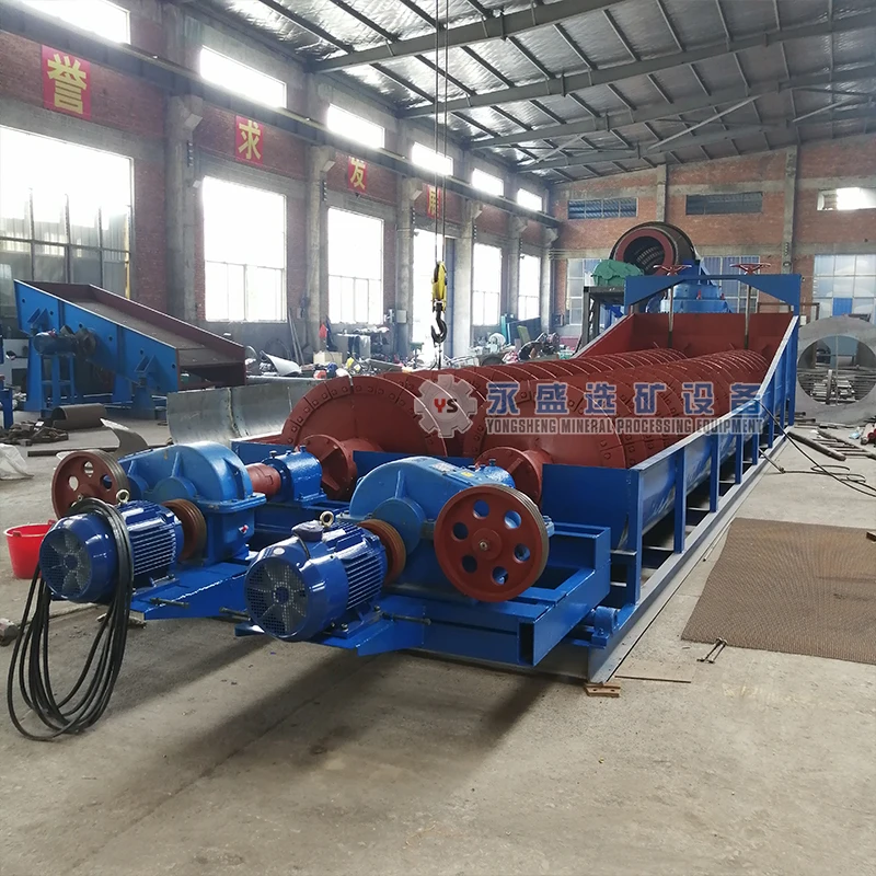 Mineral Sand Processing Plant, Gravel Trommel Scrubber Sand Washing Machine for Ore washing, deslime, remove clay